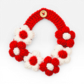 Handmade Crochet Flower Necklace