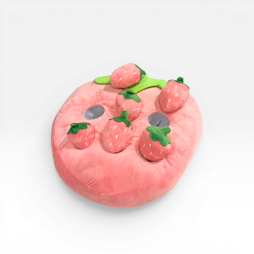 Strawberry Snuffle Toy