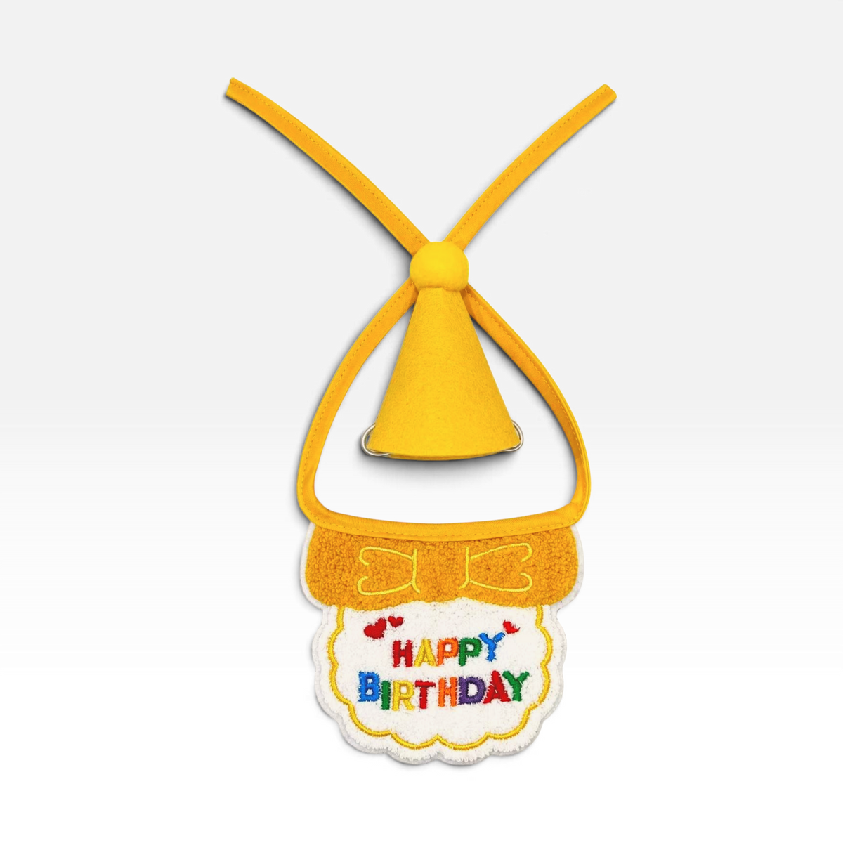 Happy Birthday Hat & Bib Set