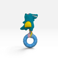 crocodile donut