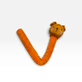 Long Lion Crinkle & Squeaky Toy
