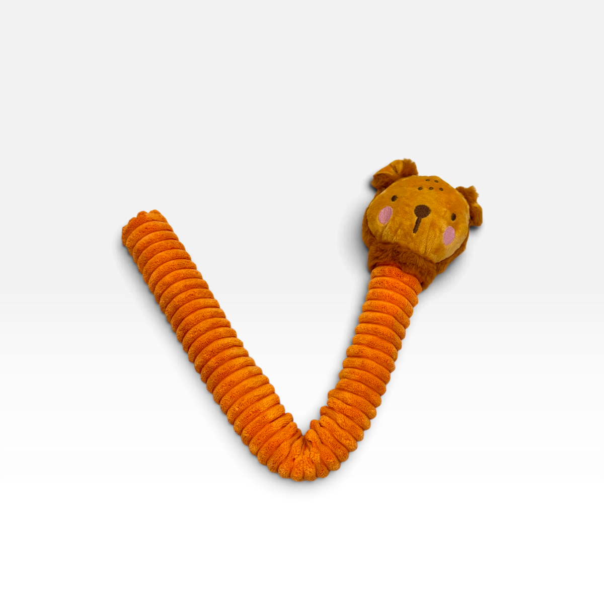 Long Lion Crinkle & Squeaky Toy