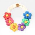 Handmade Crochet Flower Necklace